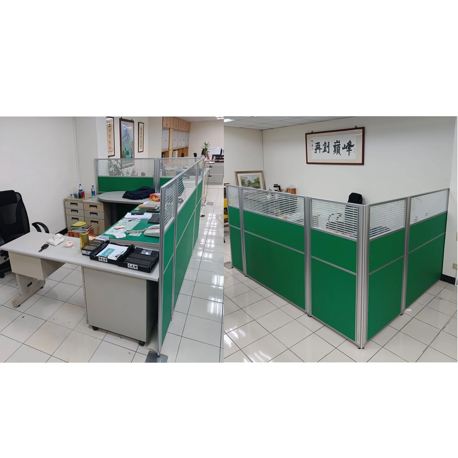 2.5屏風 條狀玻璃